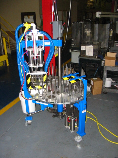 DEGATING/COOLING MACHINE
